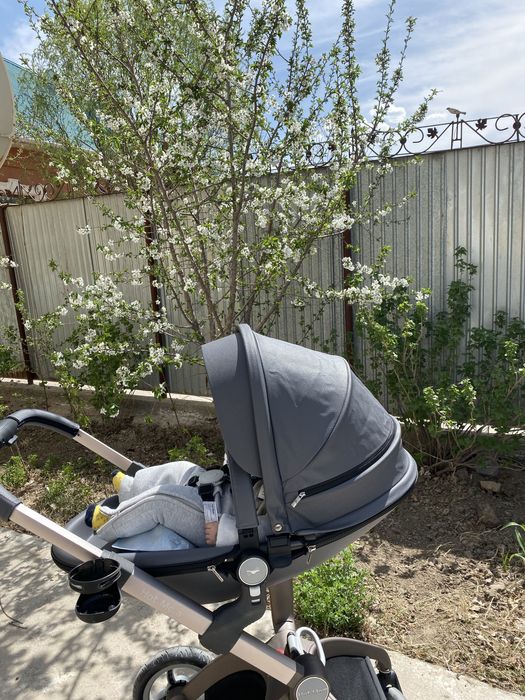 Коляска Hot Mom 2в1 grey