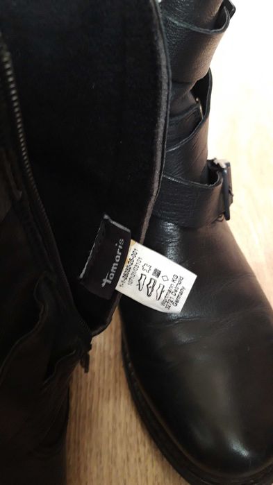 Сапоги Tamaris кожа