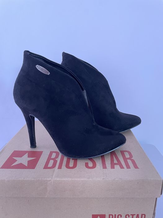 Botine cu toc BIG STAR