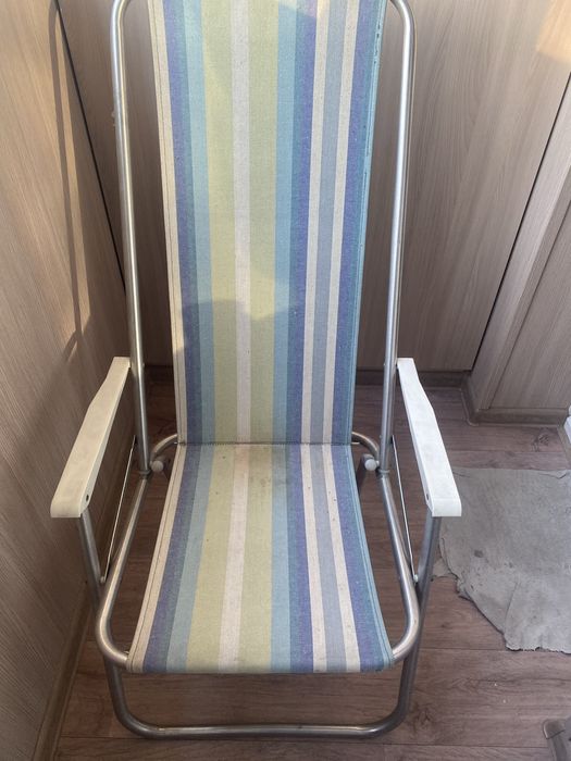 Винтажный складной стул СССР, оригинал