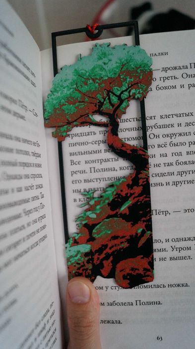 3D закладка для книг