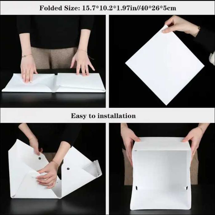 переносной Лайтбокс Фотобокс  40см