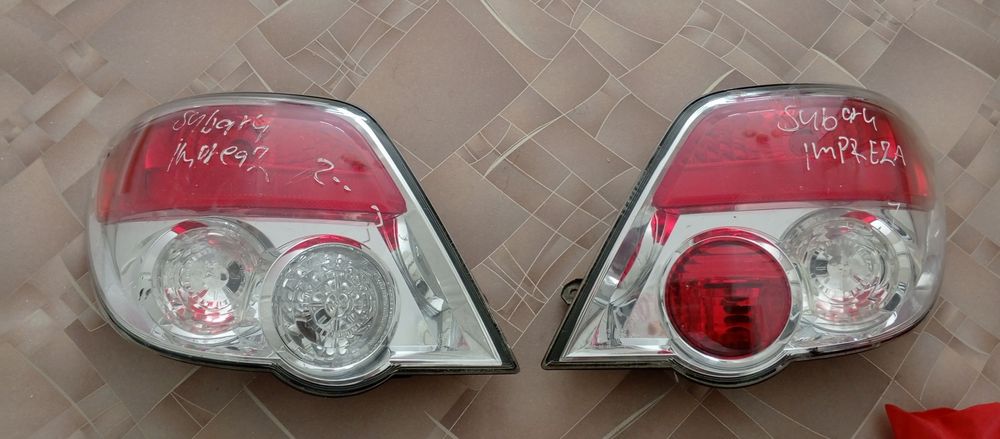 Задние фонари Субару импреза рестайлинг