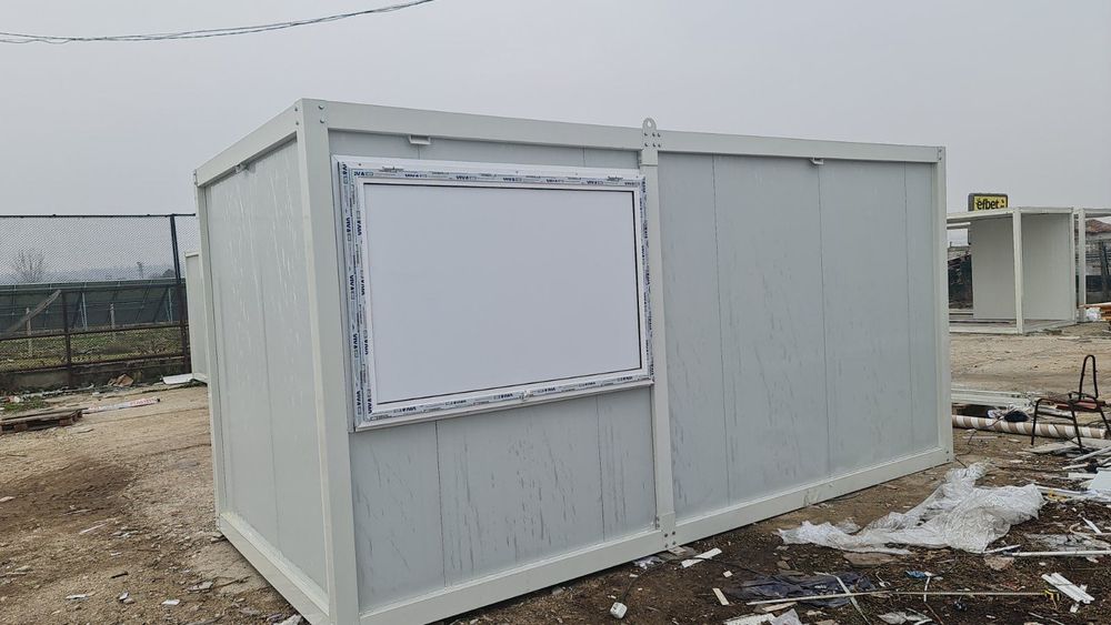 Фургон контейнер бутка Сглобяем павилион На изплащане Наличности