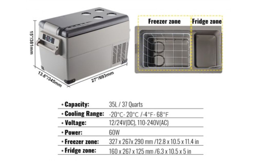 Frigider Auto  12\24 120/240