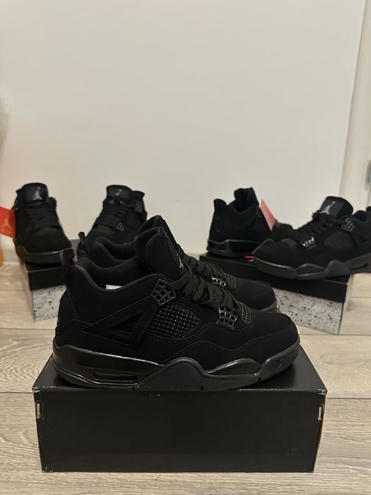 Adidasi Jordan 4 Black Cat *FARA AVANS*