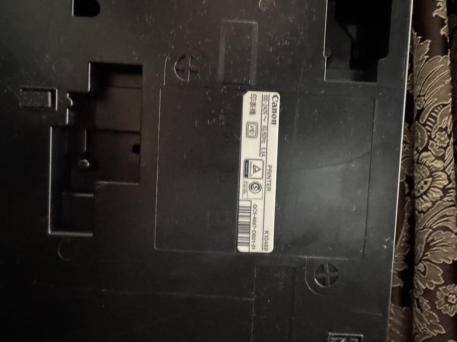 Принтер canon черного цвета