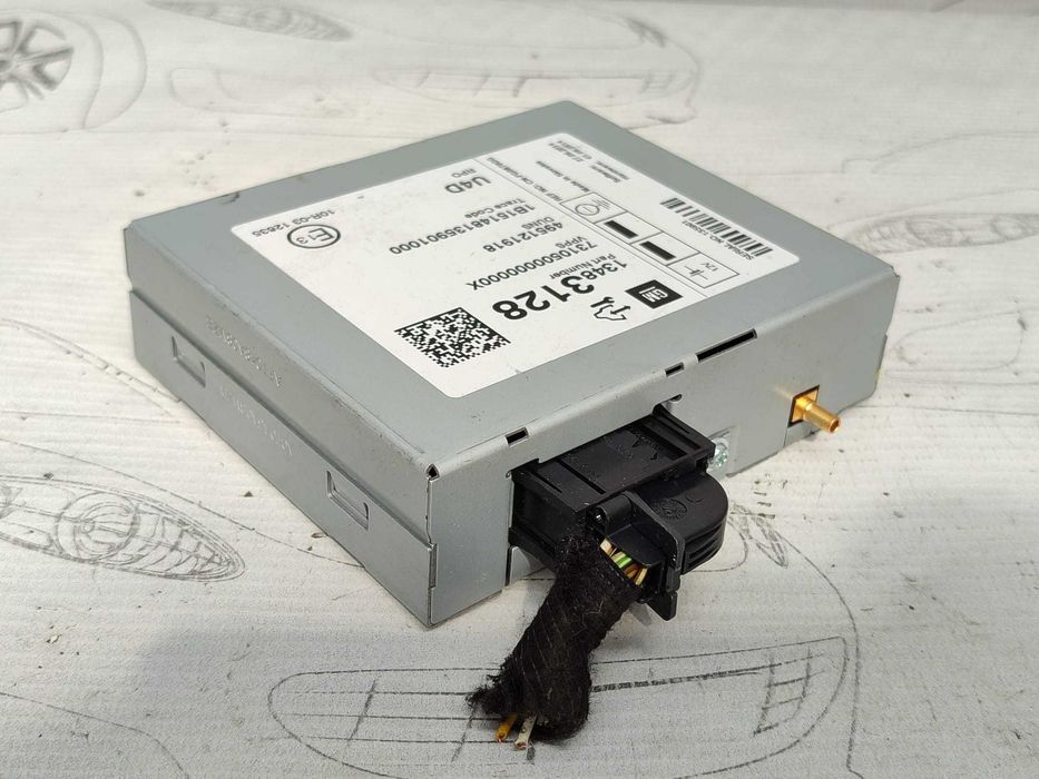 Amplificator audio Opel Mokka LVL B16DTH 100kW COD: 13483128 / U4D 2016 / [2012-2016] / (5F3)