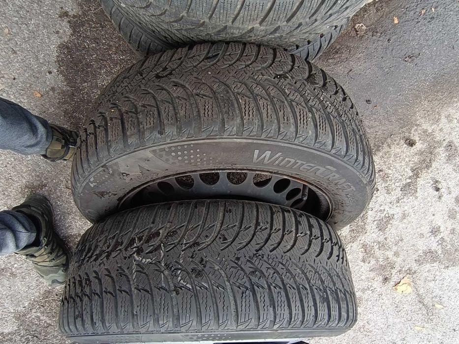 Зимни гуми 205/55/16 KUMHO M+S , DOT :2920, с джанти от Мерцедес