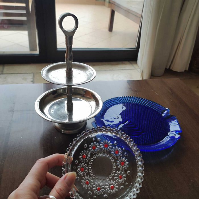 Винтидж синя чиния, купа Фабиола, 70-те г.