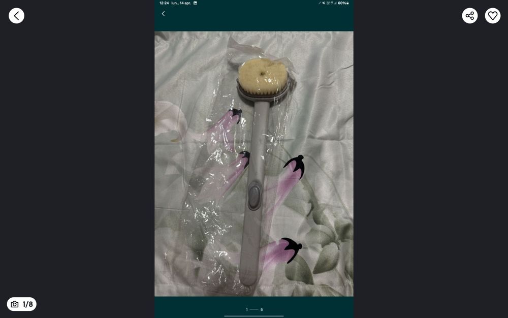 Perii duș, cap de duș EcoTornado si pilă (răzuitoare)