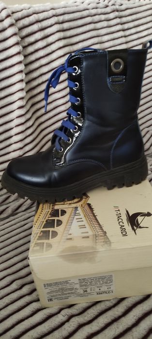 Ботинки осенние школьные