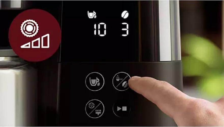 Philips HD7900/50 Шварц кафемашина с вградена мелачка