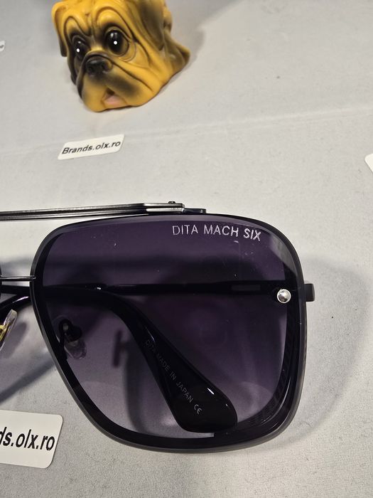 Ochelari de soare Dita Mach Six Black, 392, made in Japan