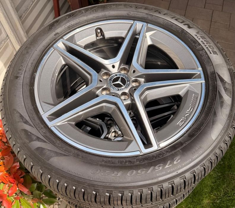 Vând jante Mercedes GLE/GLE coupe W167  pe 20" originale