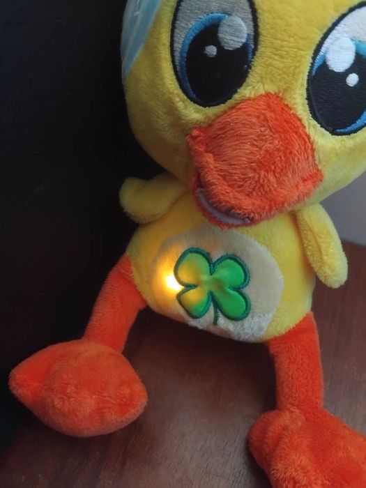 Плюшена СВЕТЕЩА играчка Патенце / Пиленце