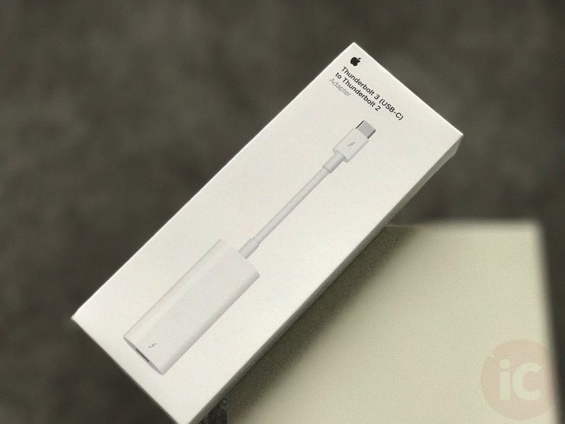 Thunderbolt 3 to Thunderbolt 2 adapter MMEL2FE/A -новый, оригинал