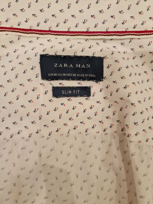 Мъжка риза с дълъг ръкав, Slim Fit
