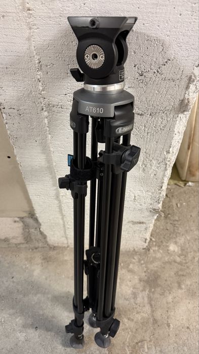 Set 3 Trepied Video E-Image AT610 cu EH610 cap sferic