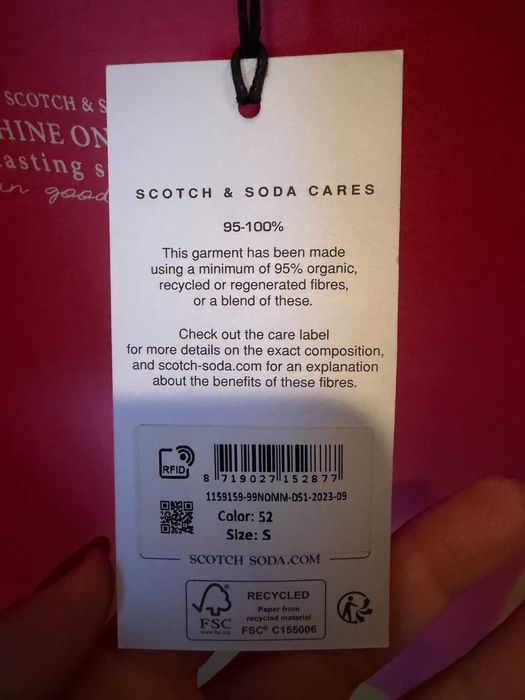 Два броя тениски SCOTCH&SODA