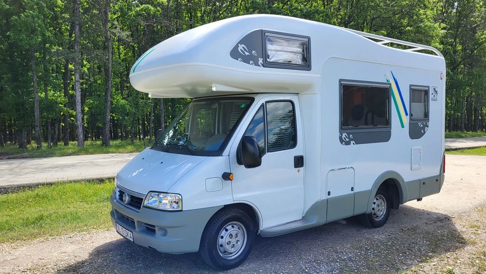 Fiat Knaus Traveller Autorulota Fiat Ducato Traveller Knaus 2,3JTD Aer condiționat 6 LOCURI