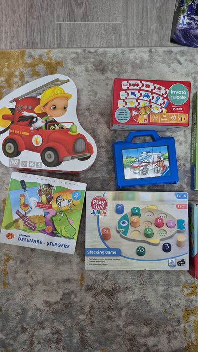 Lot jucării educativa puzzle
