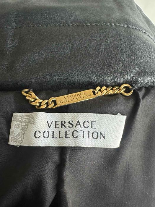 Кожено яке Versace Collection