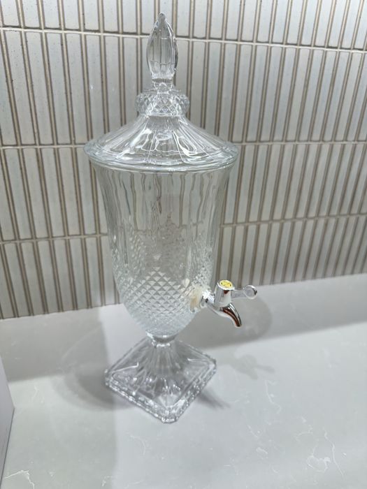 Новый стеклянный самовар