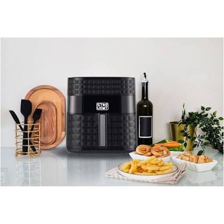 -25% Friteuza cu aer cald, airfryer, 7 L, 1800 W, 7 programe presetate, temperatura reglabila
