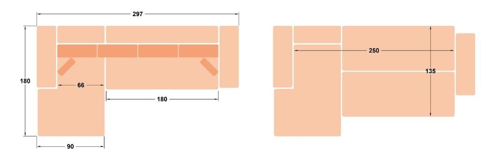 Диван ъгъл за хол