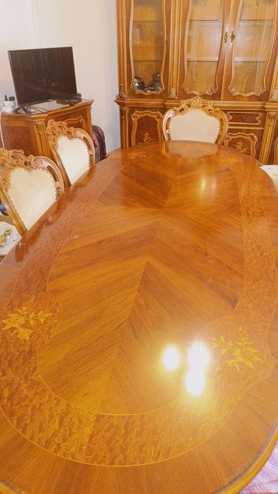 Mobilă clasică de lux Gioconda din lemn masiv de cires IMAR Arad
