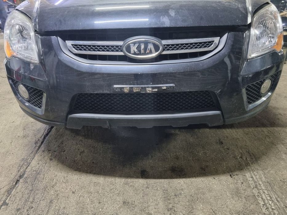 Bara fata Kia Sportage II 2006 - 2010 Negru (1165) model fara spalatoare far