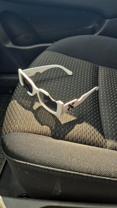 Ochelari Off White Cady albi