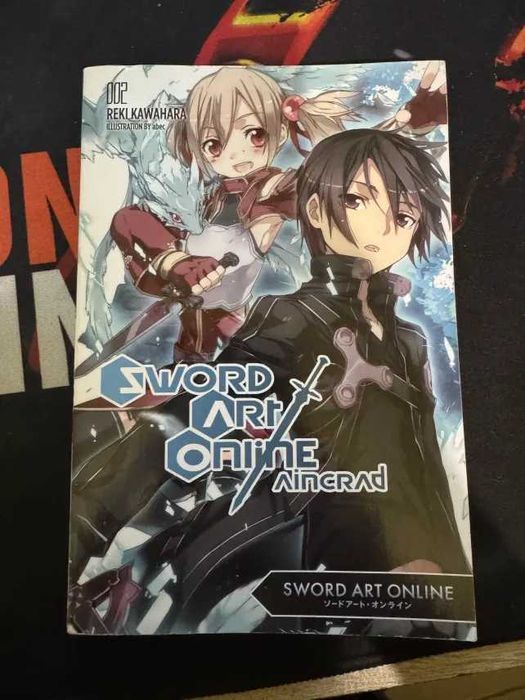 Light Novel и Manga Sword Art Online на английски