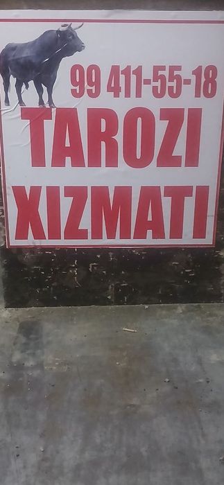Tarozi mol olchash xizmati