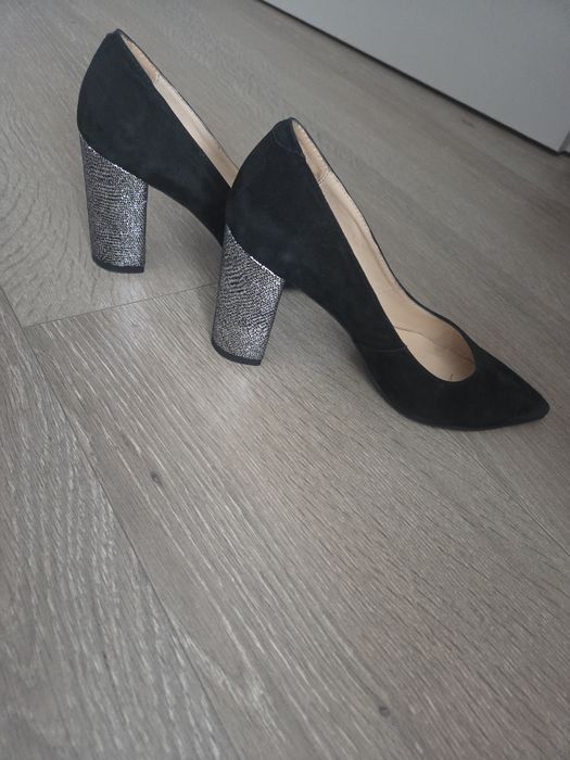 Pantofi piele intoarsa 37