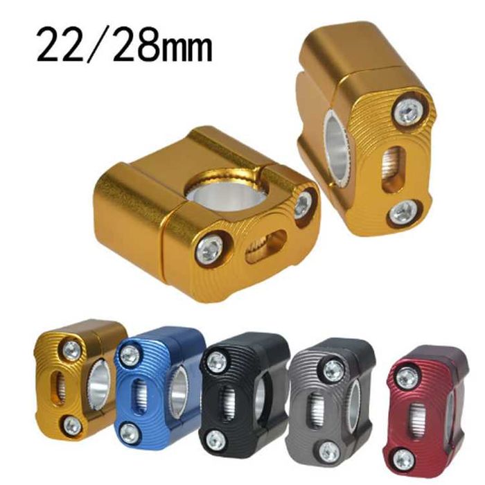 Inaltatoare ghidon de la 22 la 22/28mm adaptor moto suporti inaltator