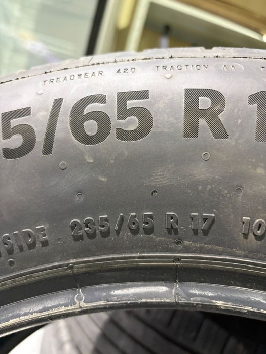 Комплект летней резины без дисков Continental