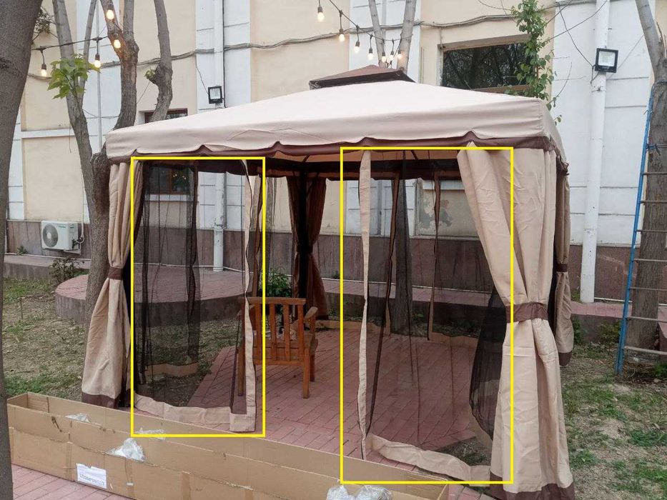 Москитная сетка (занавесь) для шатров (шатер)