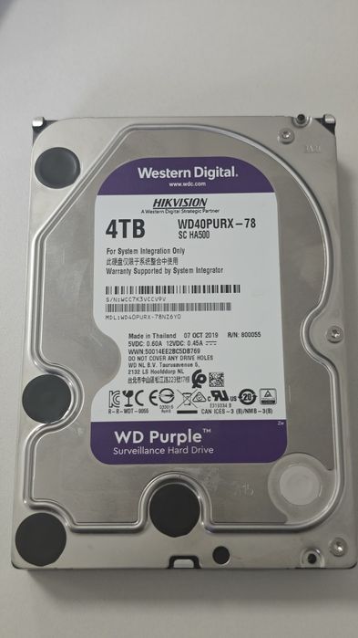Жёсткий диск 4 ТБ