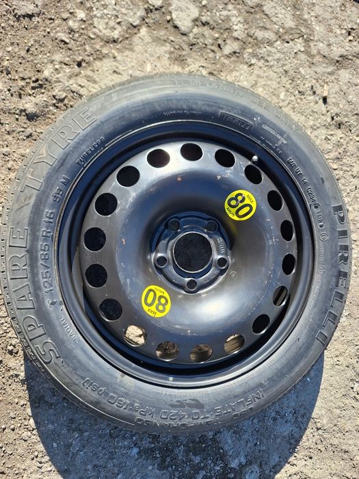 Опел-16цола-5/110-резервна гума/патерица/-1бр.-100лв.