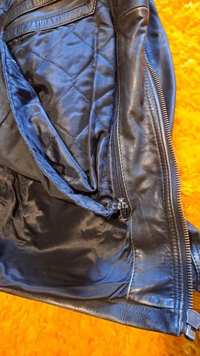 Рокерско  Кожено  Мото  Яке