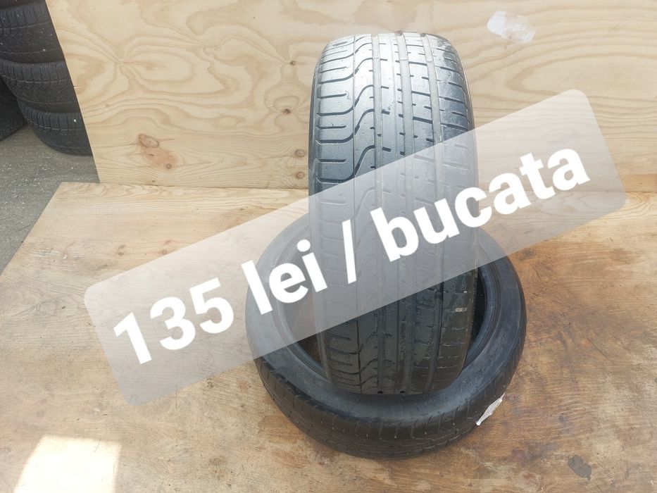 135 lei bucata! Doua anvelope de vara 235 45 r20 Pirelli P Zero
