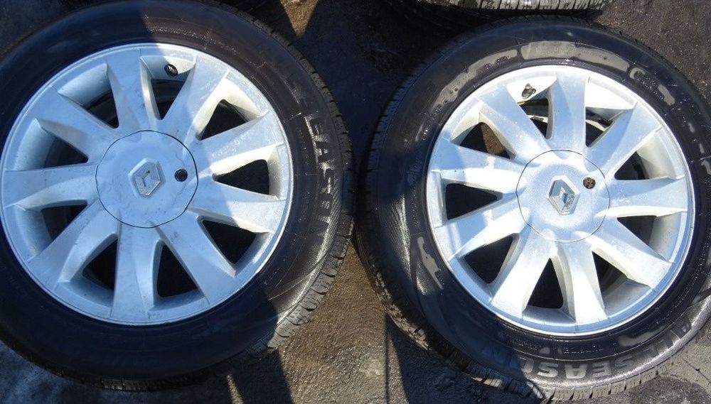 Jante aliaj Renault Megane 3 din 2010 cu cauciuc 205/60 R16