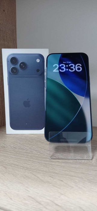 iPhone 17 Pro Max,256GB, Deep Blue, Bat:100%/Fin X Amanet cod 116481