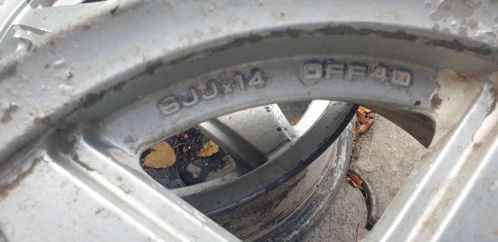 Диски легкосплавные оригинальные 5х100 R14