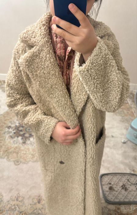 Тёплое пальто Teddy (чебурашка)