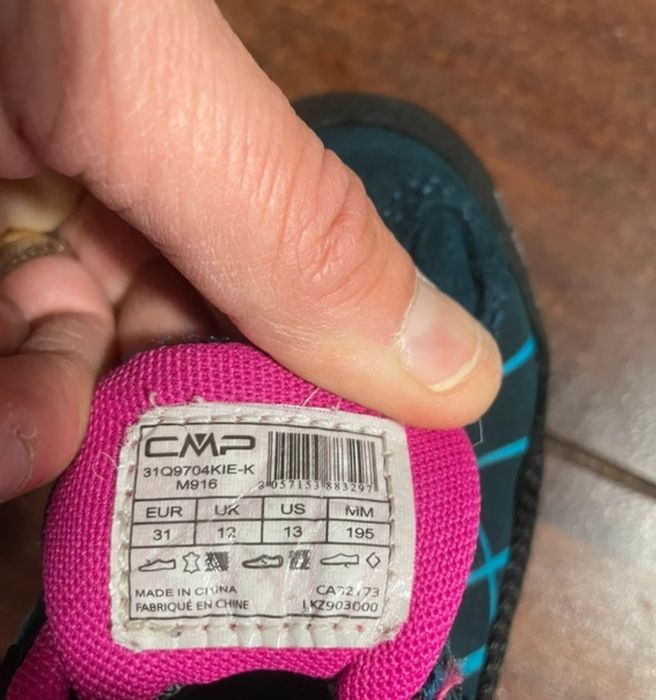 Papuci trekking CMP marimea 31