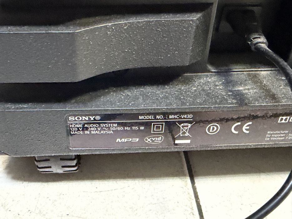 Аудио система SONY MHC-V43D