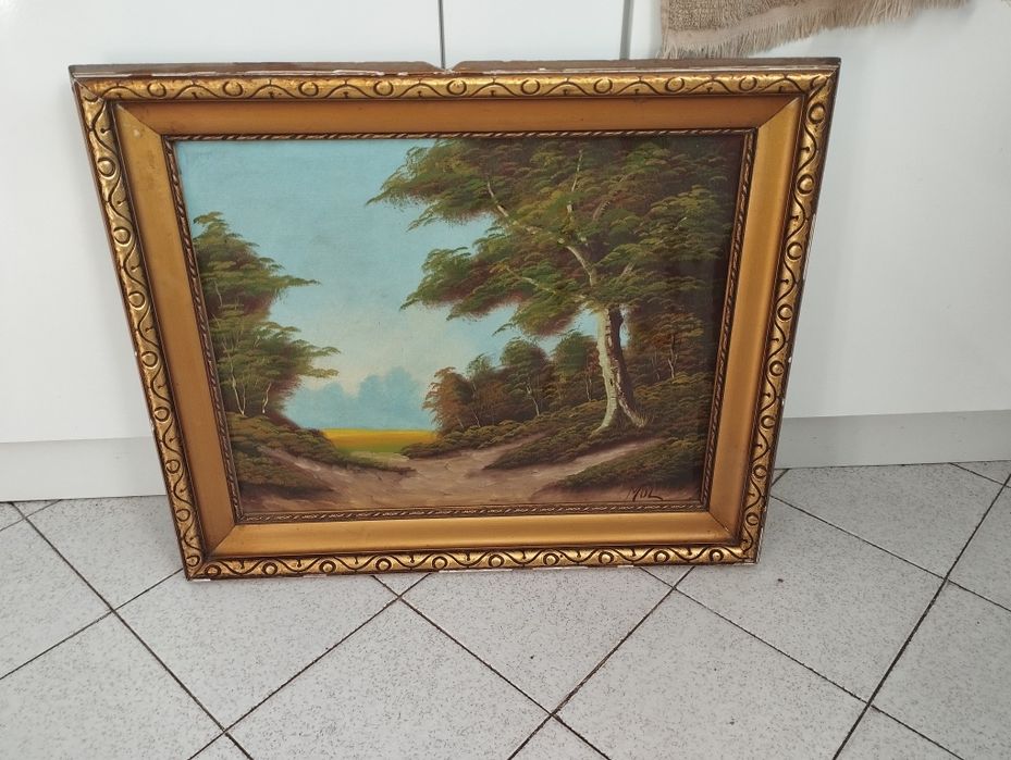 Различни красиви маслени картинаи